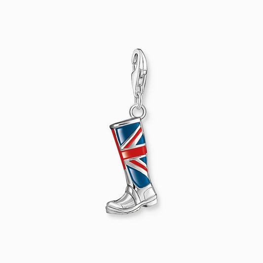 Thomas Sabo Charm bota LONDON con bandera del Reino Unido 1079-007-10