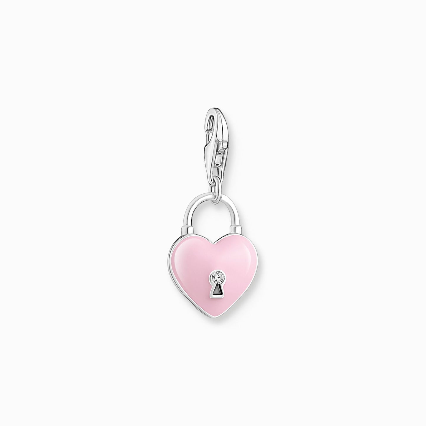 Thomas Sabo Charm candado rosa en forma de corazón 2071-691-9