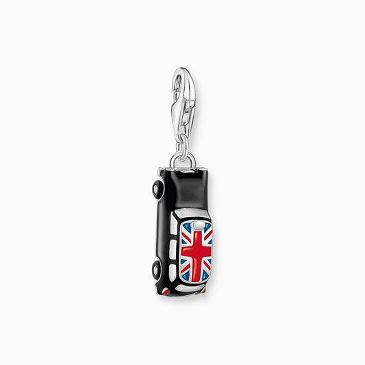 Thomas Sabo Charm LONDON taxi con bandera del Reino Unido 2169-041-7